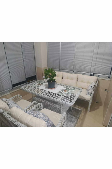 Hanah Home Hisar 3+1+1 Beige